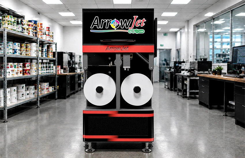ArrowJet Eco 330R in a production environment