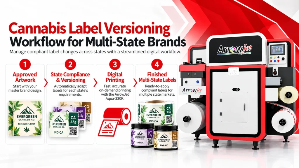 Cannabis Label Versioning Workflow