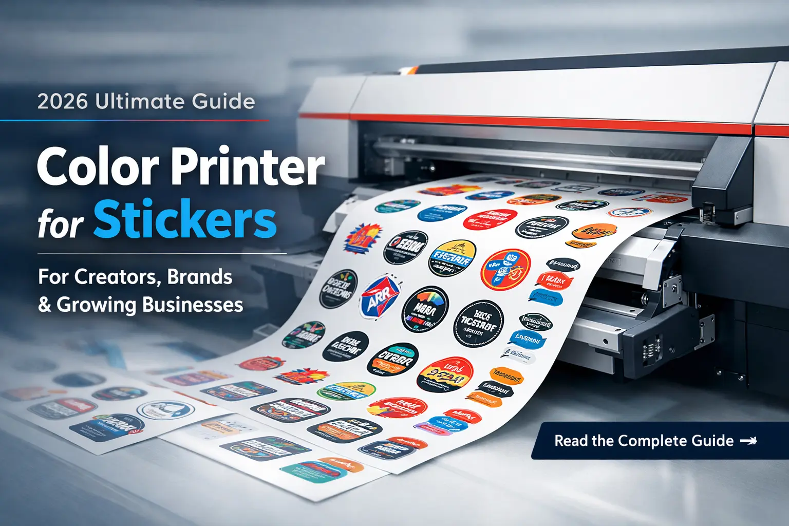 Sticker Printer With Color Color Printer for Stickers: Ultimate 2026 Guide