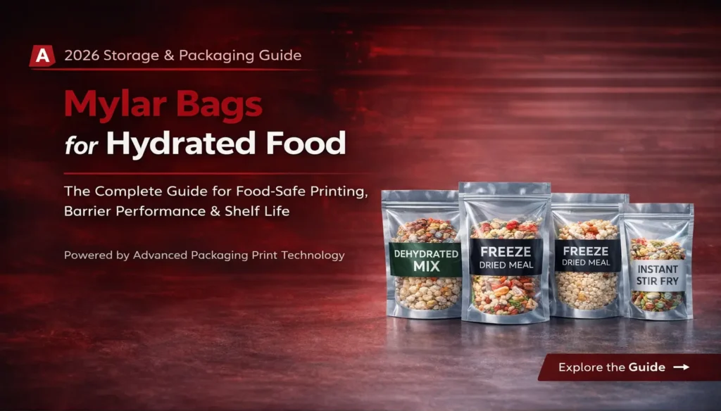 Mylar Bags for Hydrated Food
