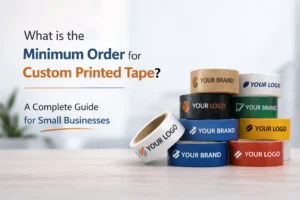 Minimum Order for Custom Printed Tape