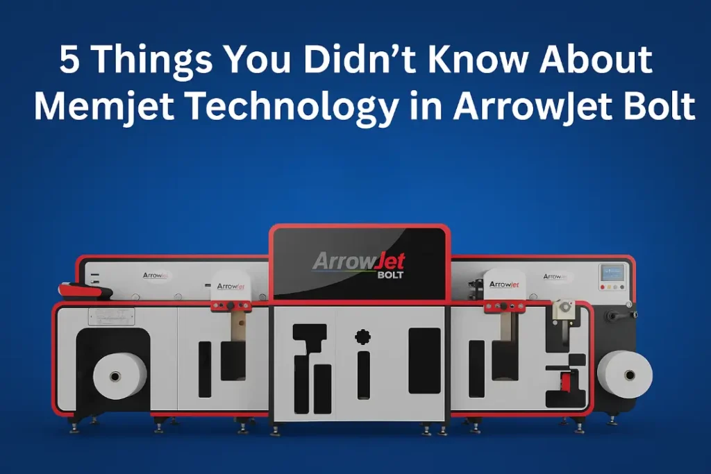 Memjet Technology in ArrowJet Bolt