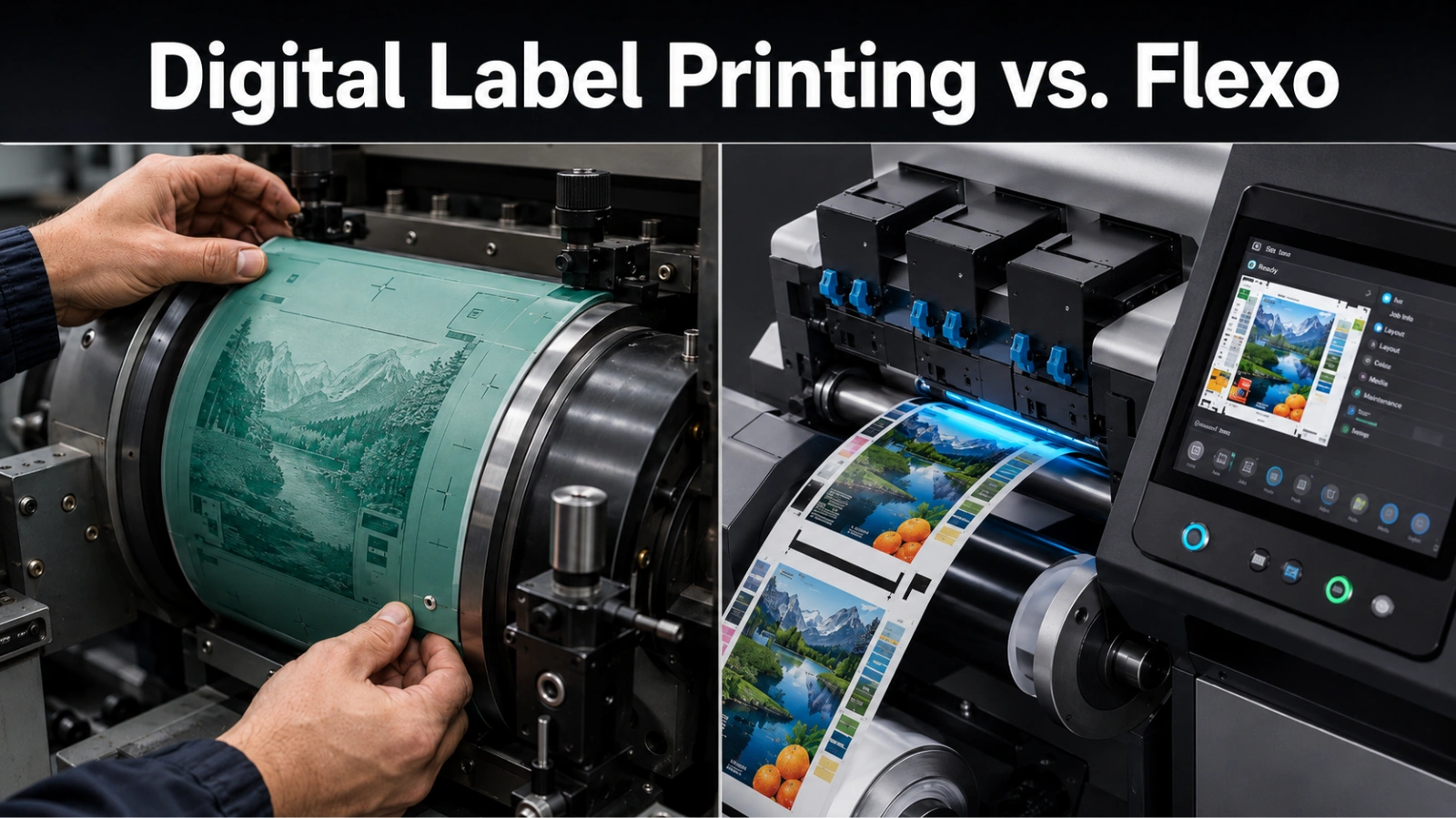 Digital Label Printing vs. Flexo