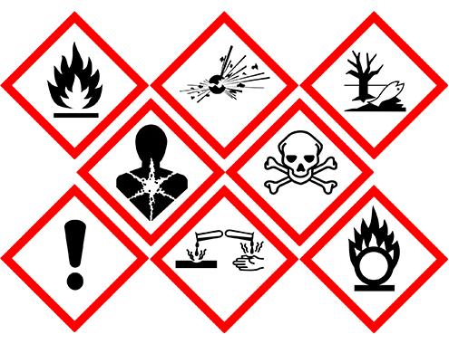 hazardous chemical labels