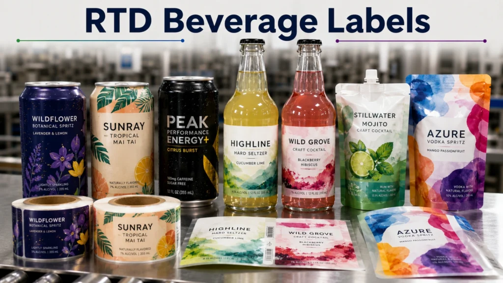 RTD Beverage Labels