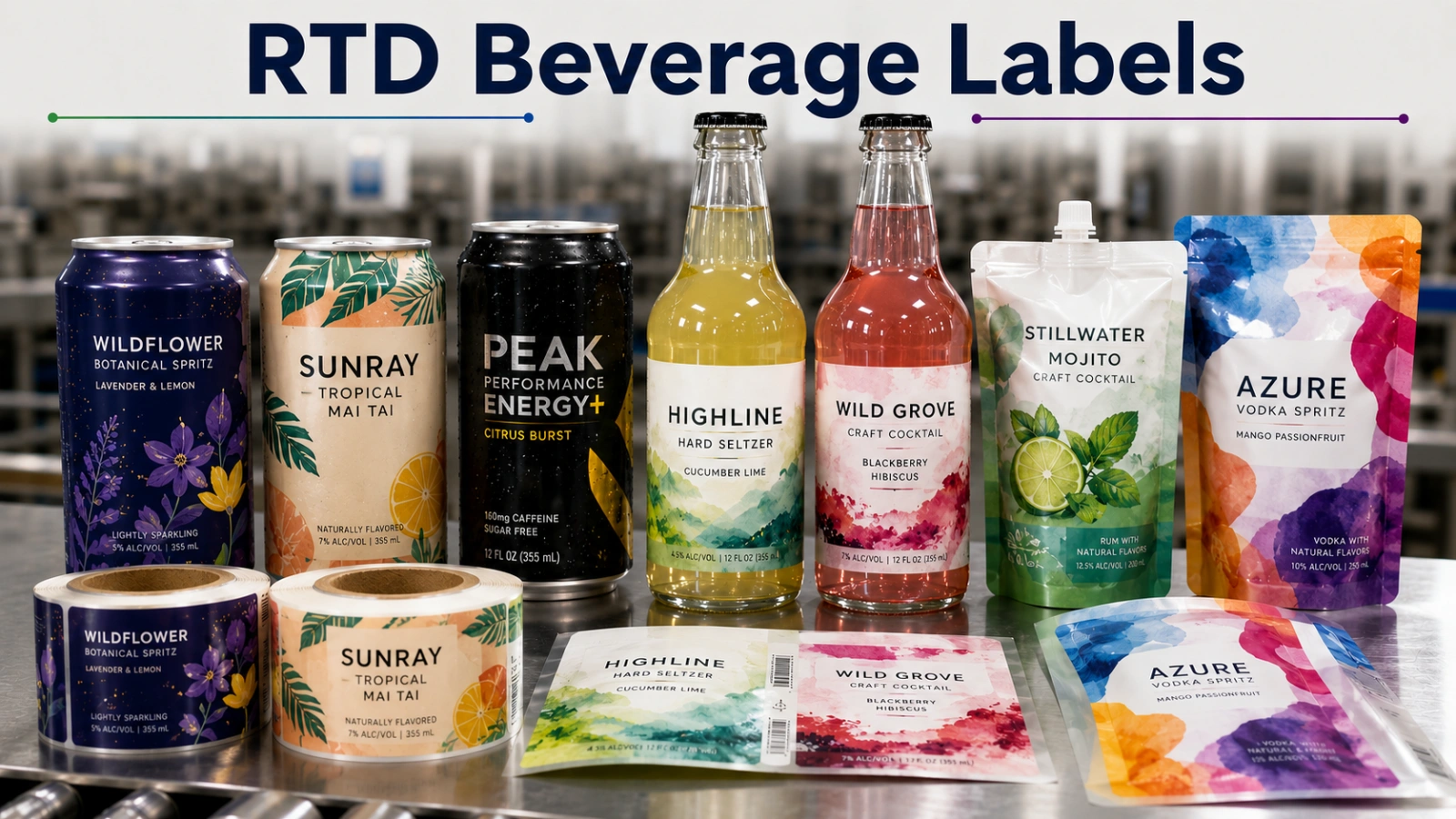 RTD Beverage Labels