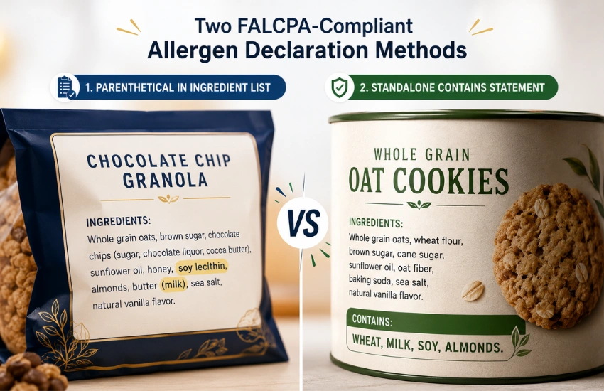 FALCPA Allergen Labeling