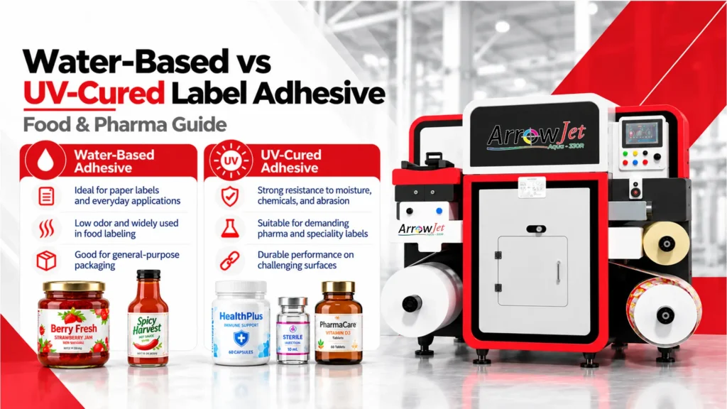 Water-Based vs UV-Cured Label Adhesive