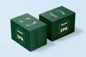 Green beer boxes