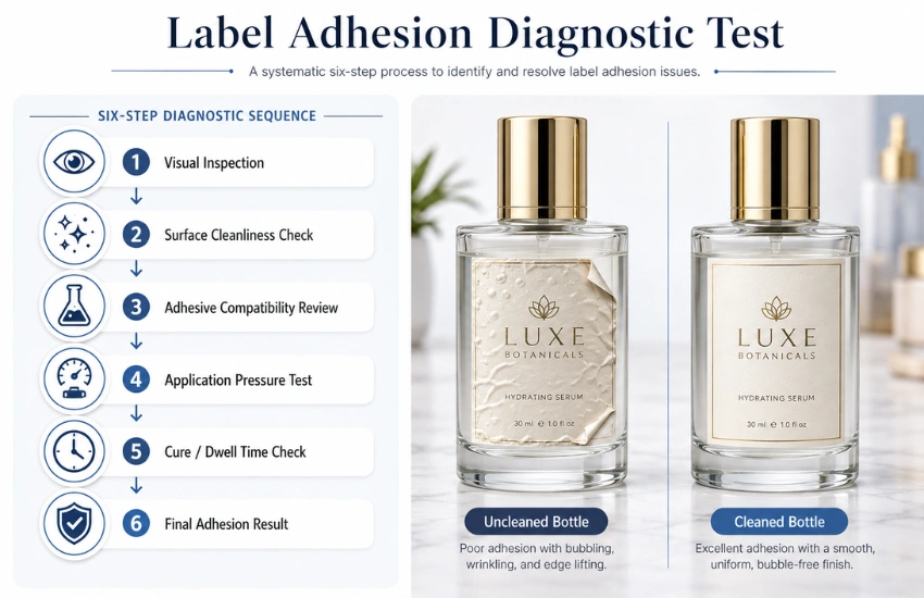 cosmetic-label-adhesion-diagnostic-sequence