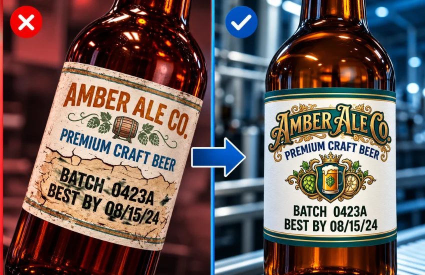 Common craft brewery batch coding failure points: label reprints, date code mismatches, shift-to-shift inconsistency, and elevated scrap rates