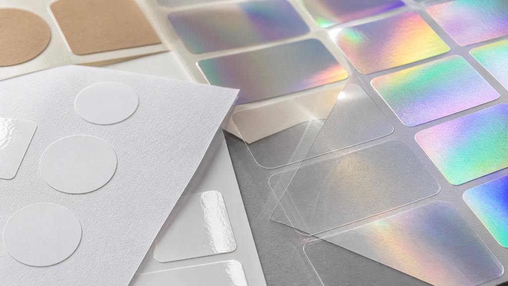 Industrial production example for inkjet label materials