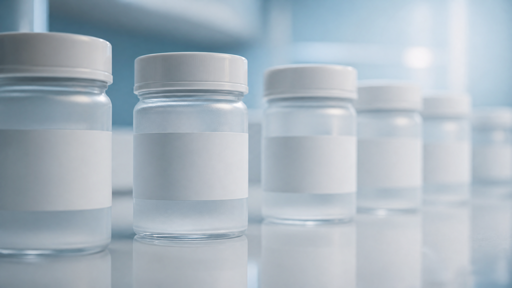 Laboratory specimen tubes with clear machine-readable identification labels